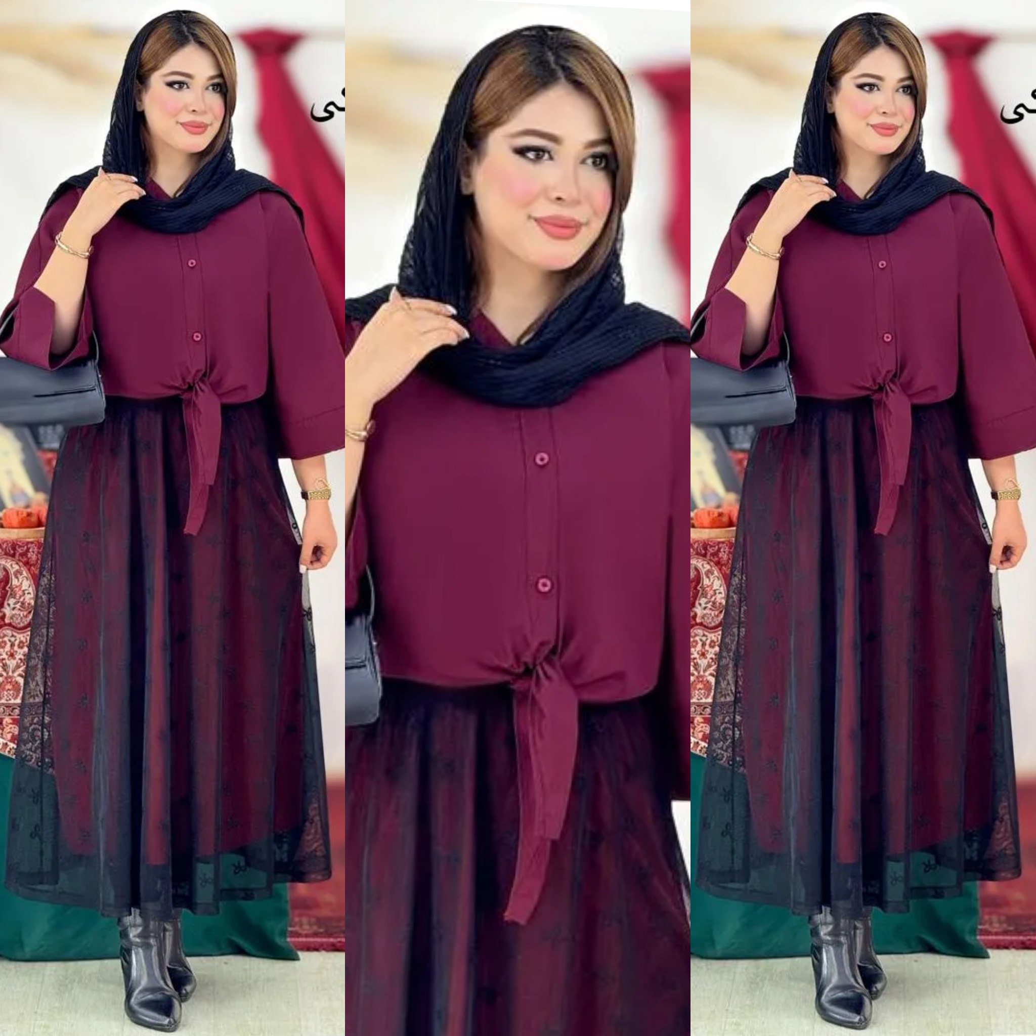 ست سه تیکه لعیا